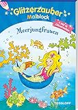 Glitzerzauber Malblock Meerjungfrauen: Mit 16 Glitzerseiten (Malbücher und -blöcke)