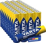 VARTA Batterien AAA, 40 Stück, Industrial Pro, Alkaline Batterie, 1,5V, Vorratspack in...