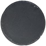 Lacor Tafelplatte Runde, Tafel, Schwarz, 25 x 25 x 1 cm