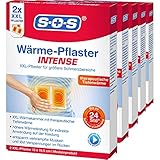 SOS Wärme-Pflaster INTENSE | extra starke XXL Wärmepflaster | löst verkrampfte Muskeln...