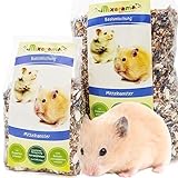 Mixerama Mittelhamster Basismischung - artgerechtes Hamsterfutter für Goldhamster...