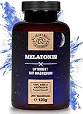 Melatonin Tabletten -365 Tabs- WICHTIG: 0.5mg bioaktives Melatonin je 1/2 Tablette I...