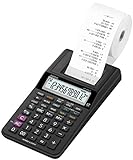 CASIO Druckender Tischrechner HR-8RCE, 12-stellig, Wiederholungsdruck, Cost/Sell/Margin,...