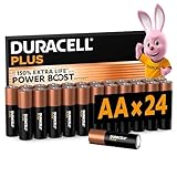 DURACELL Plus AA-Batterien (24er-Pack) – Alkaline-Batterien 1,5 V – Bis zu 150 %...