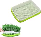 LATRAT Seed Sprouter Tablett Sämlinge Keimschalen Seed Starter Tray Samen Keimung Tablett...