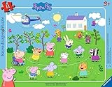 Ravensburger Kinderpuzzle 05697 - Seilspringen mit Peppa Wutz - 11 Teile Peppa Pig...