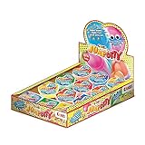 Craze JUMPUTTY | Hüpfende Kinderknete Komplette Schachtel mit 24 Dosen, Springknete zum...