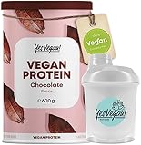 Veganes Proteinpulver inkl. gratis Shaker (VERSCHIEDENE GESCHMACKSRICHTUNGEN) Vegan...