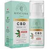 HANFAMA CBD Wärme Gel - mit Chili, Teufelskralle und Arnika - innovativer...