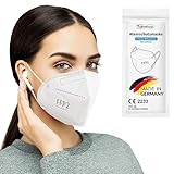 TubeRoo FFP2 Maske 50 Stück Masken, Made in Germany, Versand aus Deutschland, weiche...