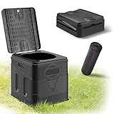 HANDSONIC Campingtoilette,Camping Toiletten,Trockentrenntoilette,Campingtoilette Ohne...