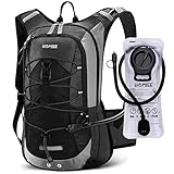 HOMIEE Fahrradrucksack Herren Damen Wasserdicht MTB Trinkrucksack Sportrucksack...