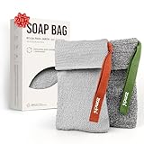 ZOMCHI 2 Stück Seifenbeutel und Seifenspartasche zur Verwendung in der Dusche, Premium...