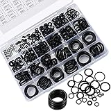 360 Stk Gummi O Ringe Dichtungsringe Sortiment Kit, O-Rings Dichtungen Gummiringe,...
