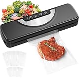 Vakuumiergerät 5 in 1, Vakuumierer sous vide mit Eingebauter cutter, Vacuumiergeraet...