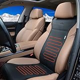 KINGLETING Auto Sitzkissen für vollen Rücken und Sitz，Universal Sitzauflagen Fit...