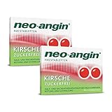 neo-angin Halstabletten Kirsche zuckerfrei | Lutschtabletten bei beginnenden, lästigen...