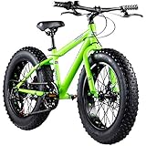 Galano Kinderrad 20 Zoll Fatbike Mountainbike Fatman 4.0 Fat Bike Kinderfahrrad...