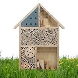 Bienenhaus aus Holz, Gartenhotel aus Holz, Marienkäferhaus im Freien, Holzzimmer,...