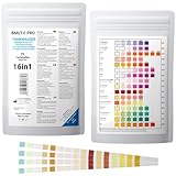 25x 16in1 Trinkwasser Teststreifen - Wassertester- für Leitungswasser Wasserqualität...