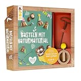 Kreativ-Set Basteln mit Naturmaterial: Buch mit Grundlagen und Bastelideen sowie...