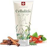 SwissMedicus Cellulitis Natürliche Bauch Anti-Cellulite Körpercreme mit Rosmarin -...