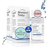 Aknederm Tinktur 2 x 50ml - Salicylsäure Cleanser mit BHA & AHA für eine porentiefe...