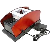 cartBit Automatische Kartenmischmaschine, Kartenmischer Poker Shuffler Hölzerner...