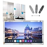 Soulaca 32 Zoll 4K UHD Smart TV für Badezimmer, ohne Tuner, Mirror Panel, Magic Remote,...