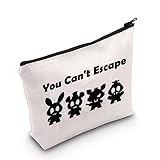 MNIGIU Kosmetiktasche mit Aufschrift 'You Can't Escape' von Horror Game Lover, Du kannst...