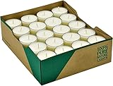 40 x Teelichter - nachhaltig aus Raps und recycelter Hülle - Ökologische Teelichter -...