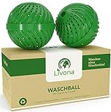 2 x Original Livona® Waschball - Öko Waschkugel - Waschen ohne Waschmittel - nachhaltig...