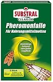 Substral Celaflor Pheromonfalle für Nahrungsmittelmotten, Mottenfalle für...