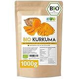 Bio Kurkuma Pulver I Kurkuma Pulver Bio I Kurkumapulver aus kontrolliert biologischem...