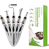 MQUPIN Akupunkturstift, Elektronische Akupunktur Stift, Elektronischer Massagestift mit 5...