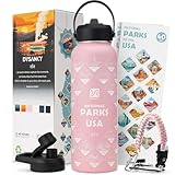 DYSANKY Nationalparks Trinkflasche - 1,134.0 g Isolierte Edelstahl-Thermoskanne mit 63...