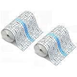 Voarge Tattoo Wasserdichte Klebebandage Transparent Bandage PU Folie Tape, Duschpflaster...