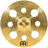 Meinl Cymbals HCS Trash Crash 16 Zoll (Video) Schlagzeug Becken mit Löchern (40,64cm)...