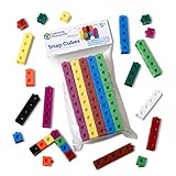 Learning Resources Snap Cubes Steckwürfel (Set mit 100 Stück)