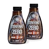 Rabeko Zero Sauce - Teriyaki, 2 x 425ml ohne Zucker & wenig Fett - gesunde Low Carb...