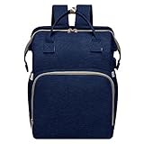 HYN Mit Bett Wickelrucksack Mit Bettfunktion, Wickelrucksack Mit Bett Baby Wickeltaschen...