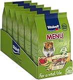 Vitakraft Nagerfutter Hamster Menu Vital, 6x 400g