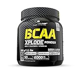 Olimp Sport Nutrition- BCAA Xplode Powder, Fruit Punch (500g). Nahrungsergänzung mit...