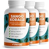 Sango Meereskoralle 540 Kapseln, hochdosiert mit 660mg Calcium + 330mg Magnesium pro Tag,...