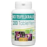 Bio Teufelskralle (Harpagophytum procumbens) 400mg - 200 Tabletten