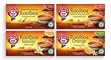 Teekanne Rooibos-Tee - 4 verschiedene Sorten - Südafrikaner Rooibos, Roobios...