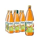 hohes C Milder Apfel (6 x 1l), 100% Saft, Apfelsaft, Vitamin C, ohne Zuckerzusatz laut...