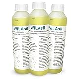 WILAsil 3 Flaschen à 250ml CPAP Maskenreiniger Silikonreiniger - für CPAP-Masken,...