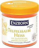 Enzborn Teufels Heiße Salbe Intensiv Wärmendes Pflegegel mit Teufelskralle und...