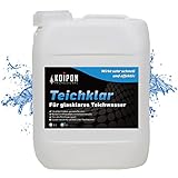 KOIPON Teichklar 5 l Teichwasseraufbereiter für klares Teichwasser, KH Wert & Ph Wert...